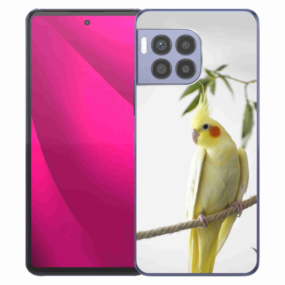 Gél borító mmCase a T phone 2 Pro készülékhez - papagáj korela chocholatá