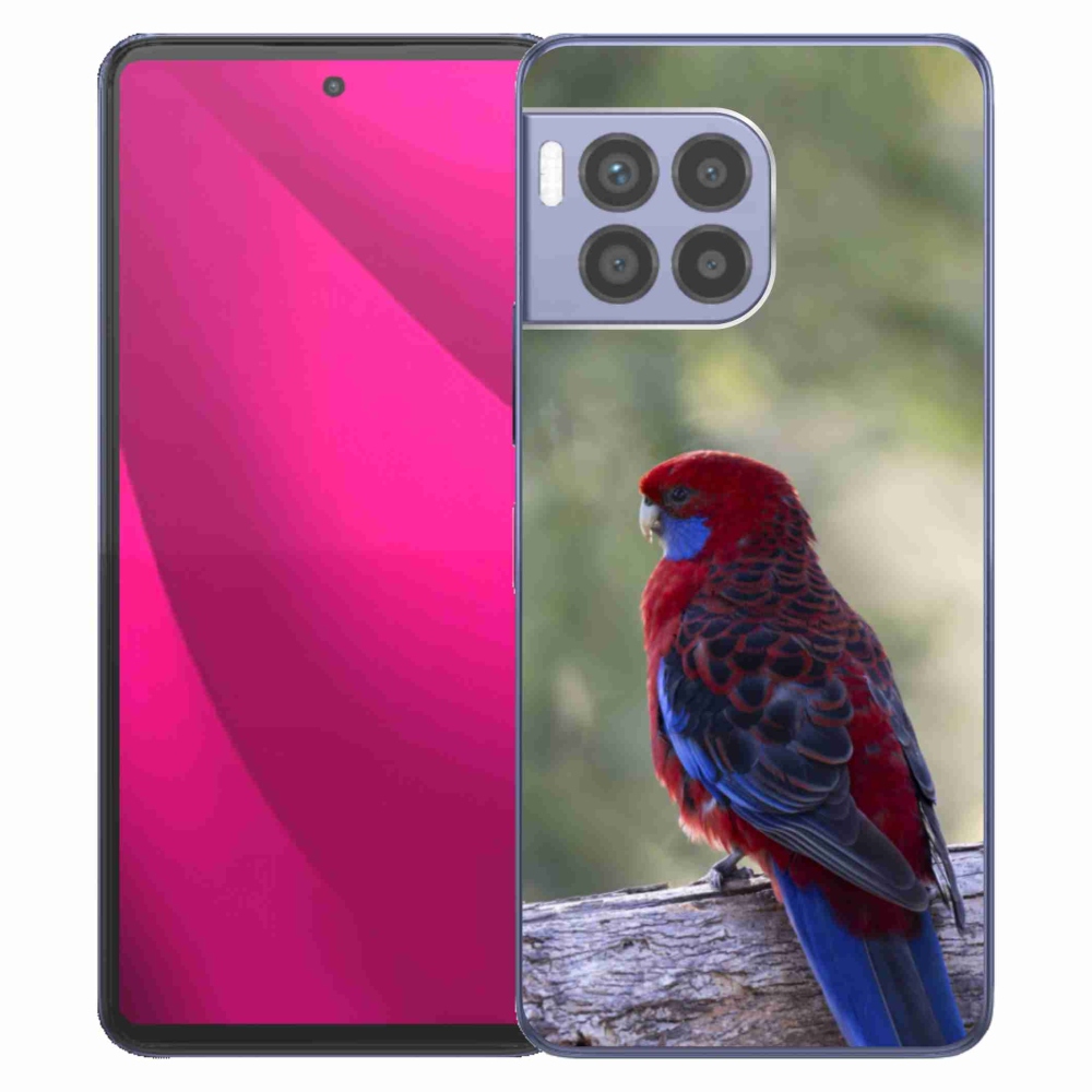 Zselés borítás mmCase a T phone 2 Pro készülékhez - papagáj rosela