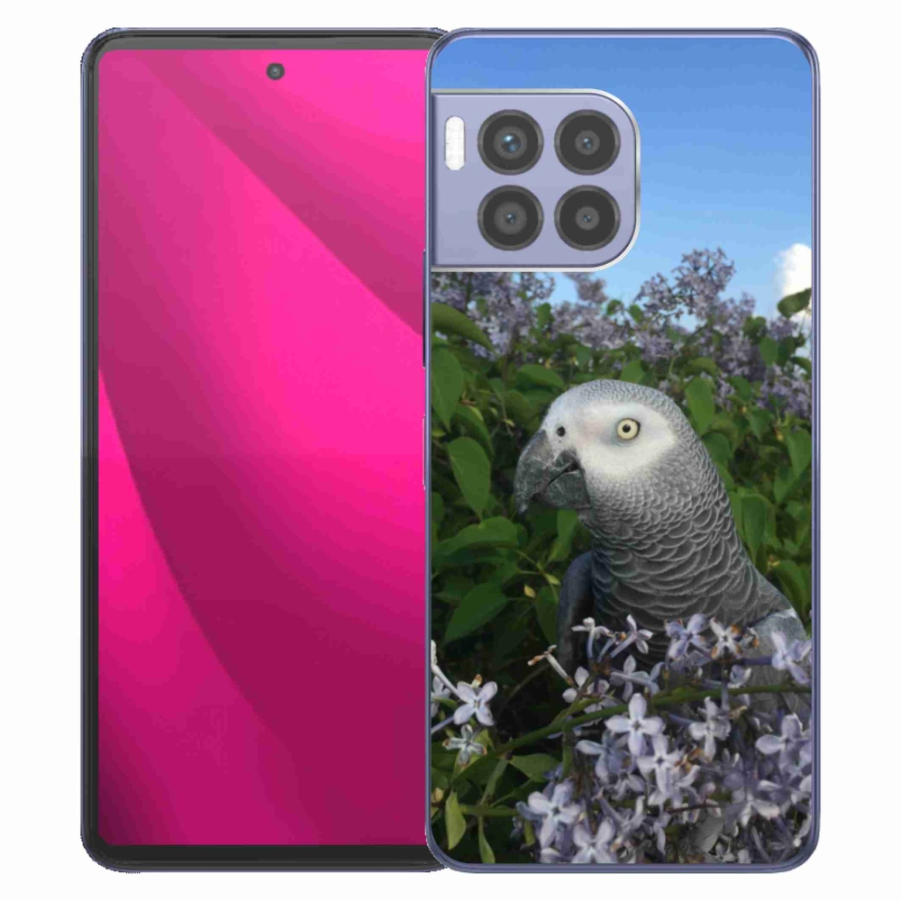 Zselés borítás mmCase a T phone 2 Pro készülékhez - papagáj
