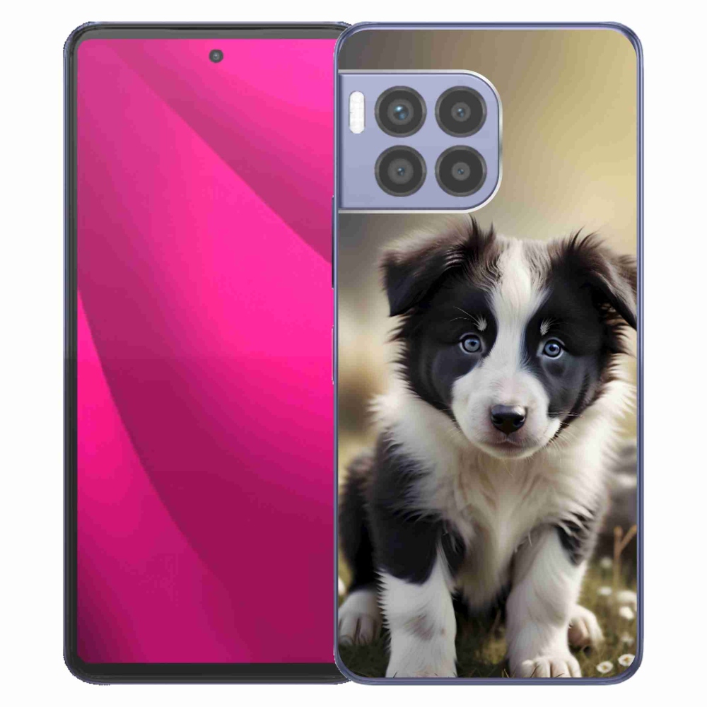 Gél borító mmCase a T phone 2 Pro készülékhez - aranyos border collie