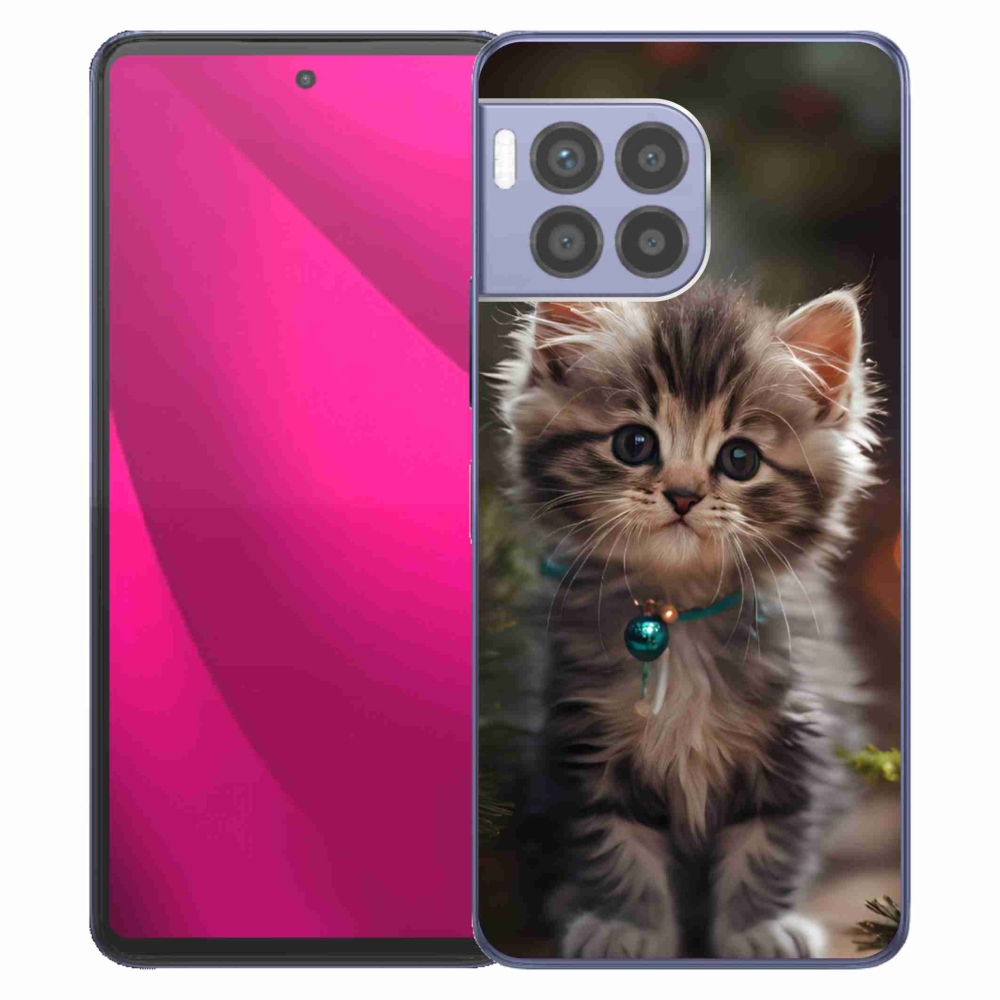 Gél borító mmCase a T phone 2 Pro készülékhez - aranyos cica 11