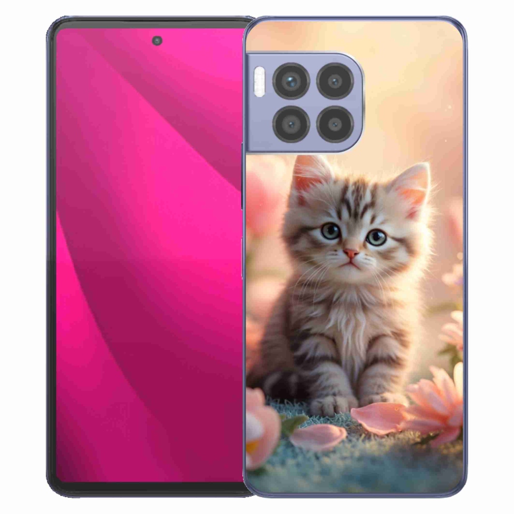 Gél borító mmCase a T phone 2 Pro készülékhez - aranyos cica 8