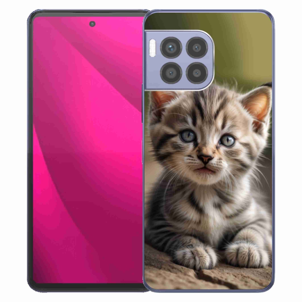 Gél borító mmCase a T phone 2 Pro készülékhez - aranyos cica 9