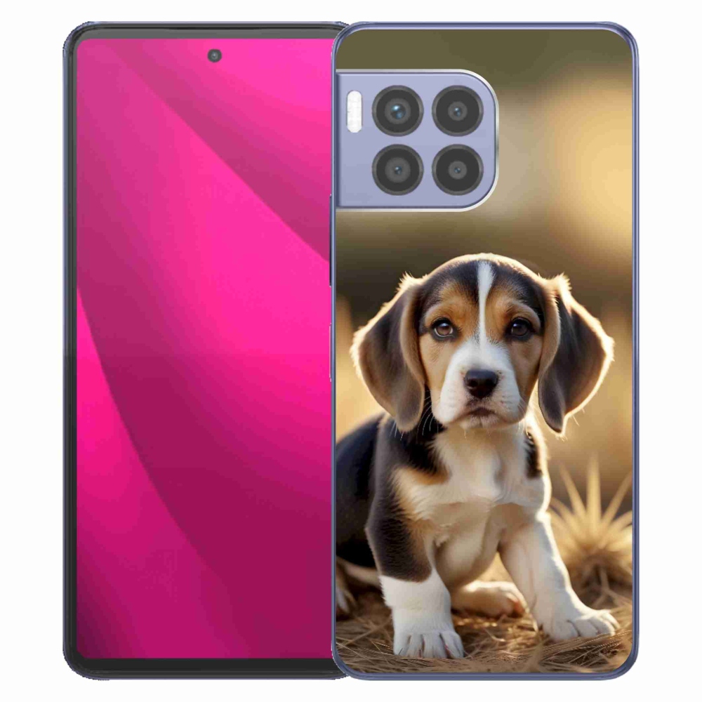 Gél borító mmCase a T phone 2 Pro készülékhez - aranyos beagle