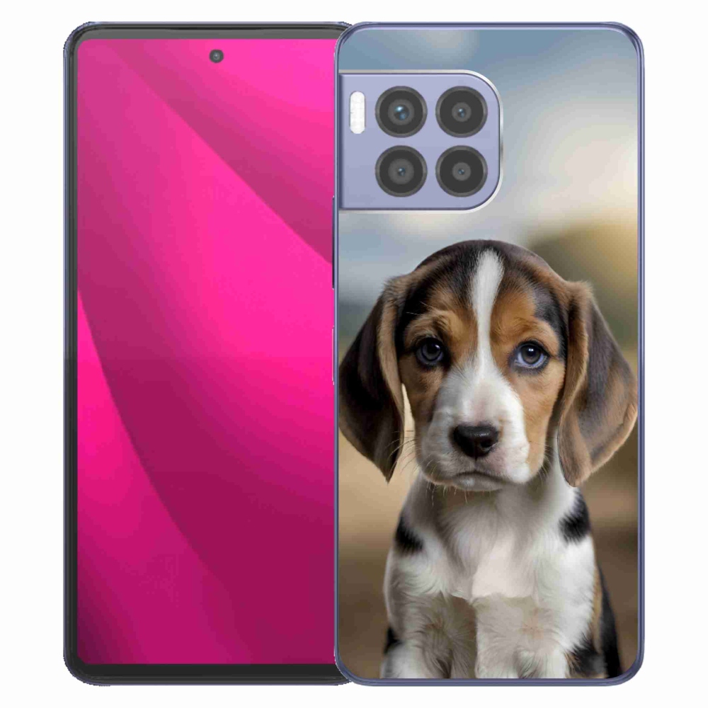 Gél borító mmCase a T phone 2 Pro készülékhez - aranyos beagle