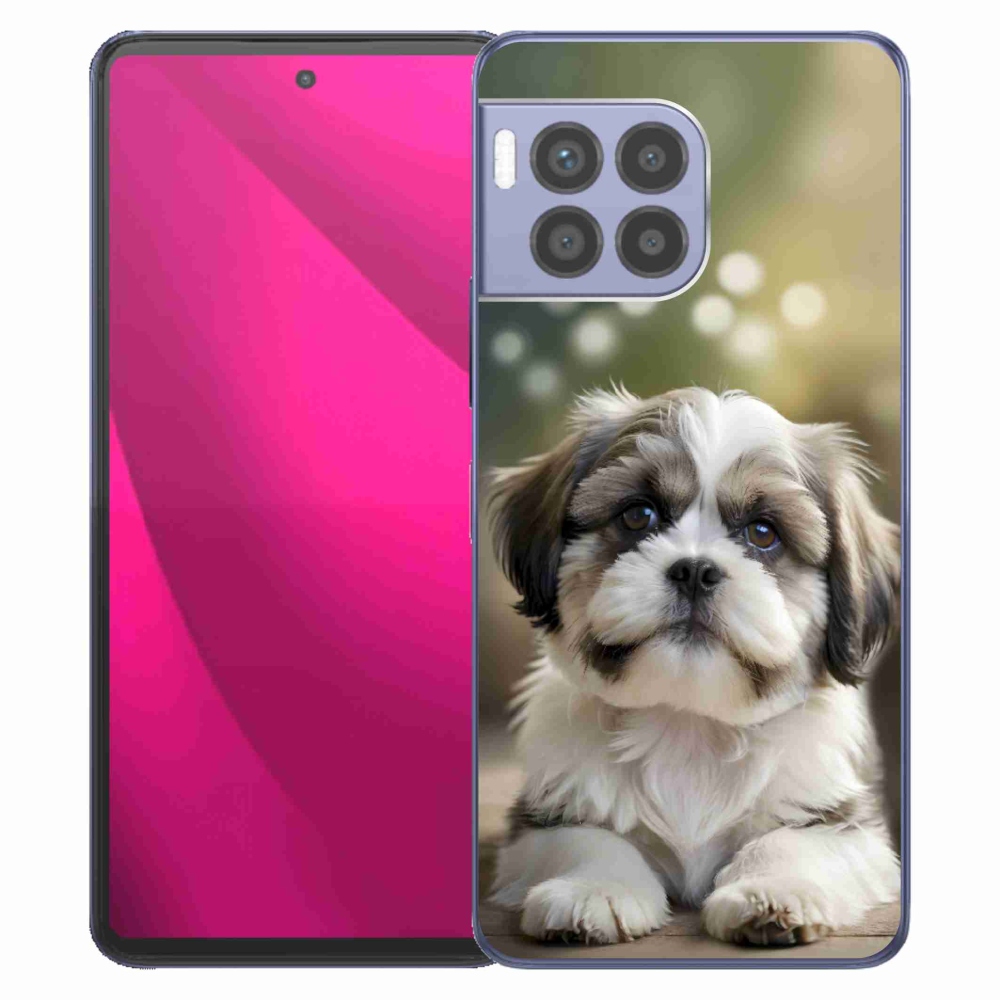Gél borító mmCase a T phone 2 Pro készülékhez - aranyos shih-tzu