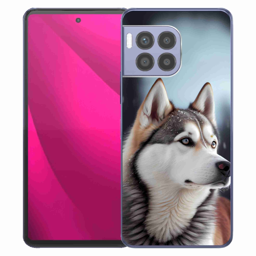 Gél borító mmCase a T phone 2 Pro készülékhez - Szibériai Husky
