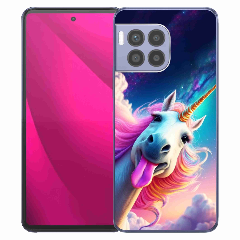 Gél borító mmCase a T phone 2 Pro készülékhez - őrült egyszarvú