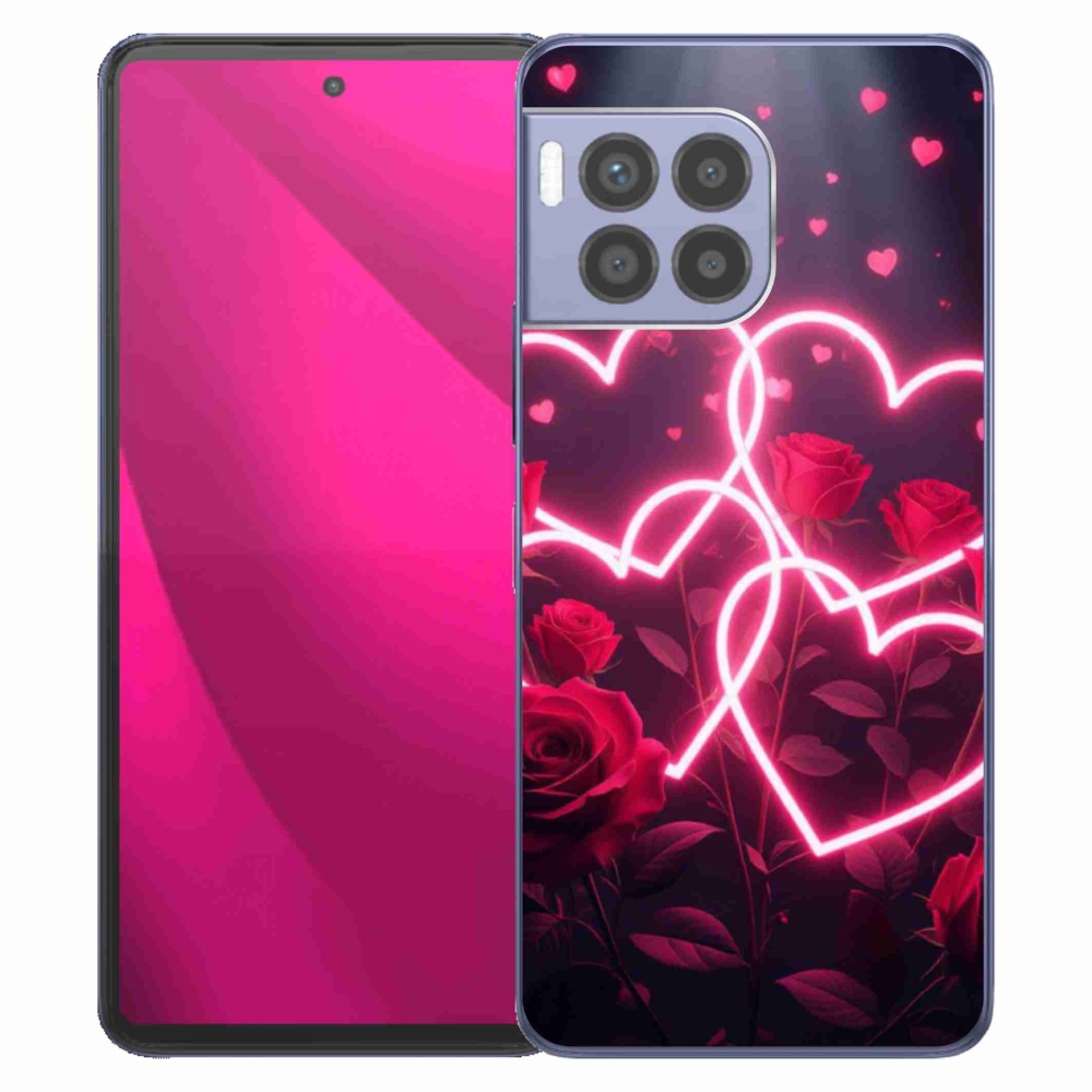 Gél borító mmCase a T phone 2 Pro készülékhez - a szerelem szíve