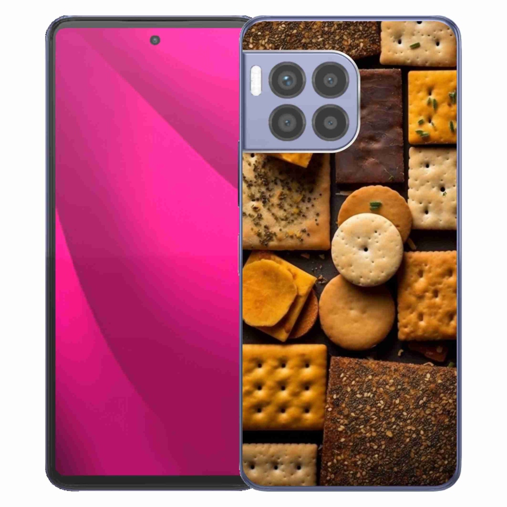 Zselés borítás mmCase a T phone 2 Pro készülékhez - kekszek