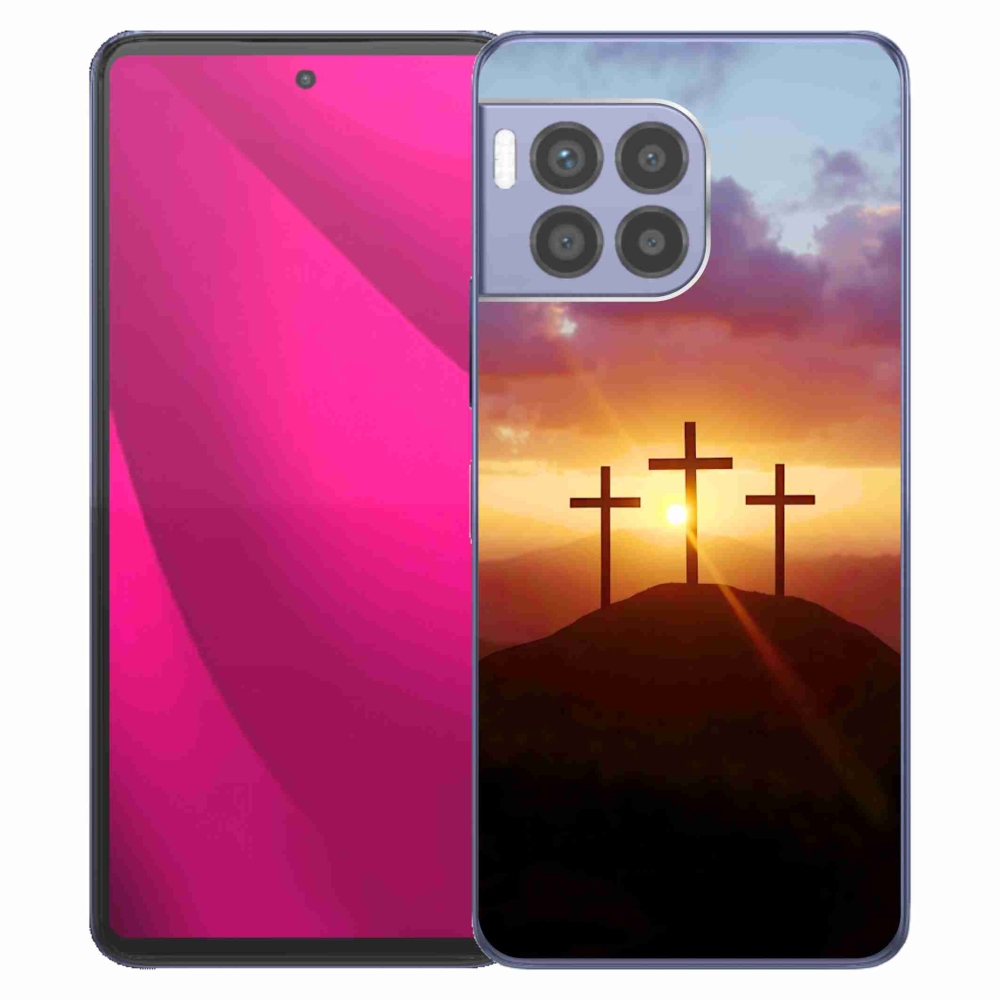 Gél borító mmCase a T phone 2 Pro készülékhez - három kereszt