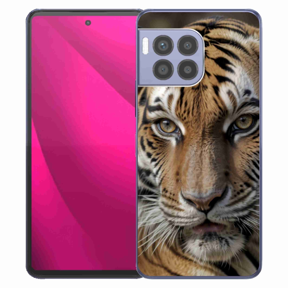 Gél borítás mmCase a T phone 2 Pro készülékhez - tigris nézet