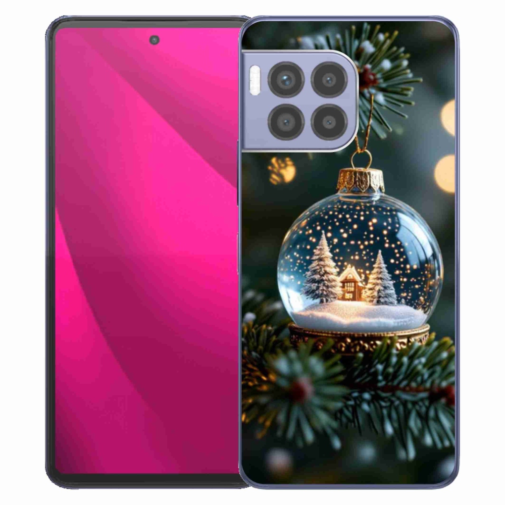 Gél borító mmCase a T phone 2 Pro-hoz - Karácsonyi golyók 2