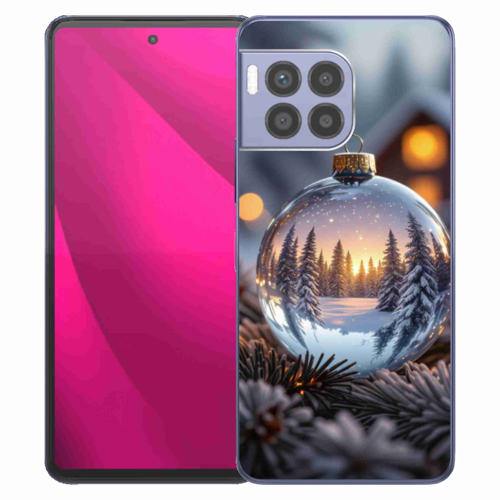 Gél borító mmCase a T phone 2 Pro készülékhez - karácsonyi dekoráció