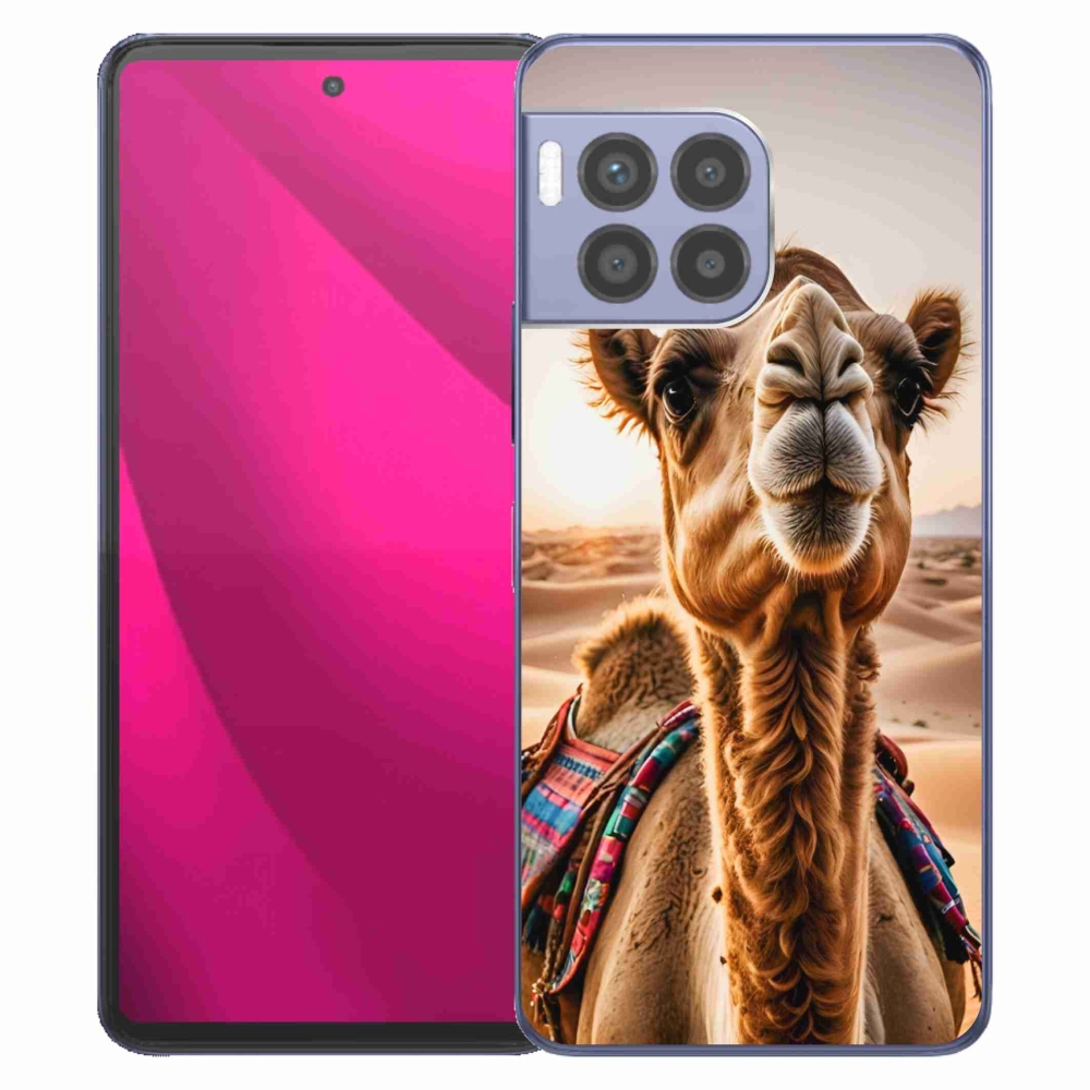 Zselés borító mmCase a T phone 2 Pro készülékhez - teve színű