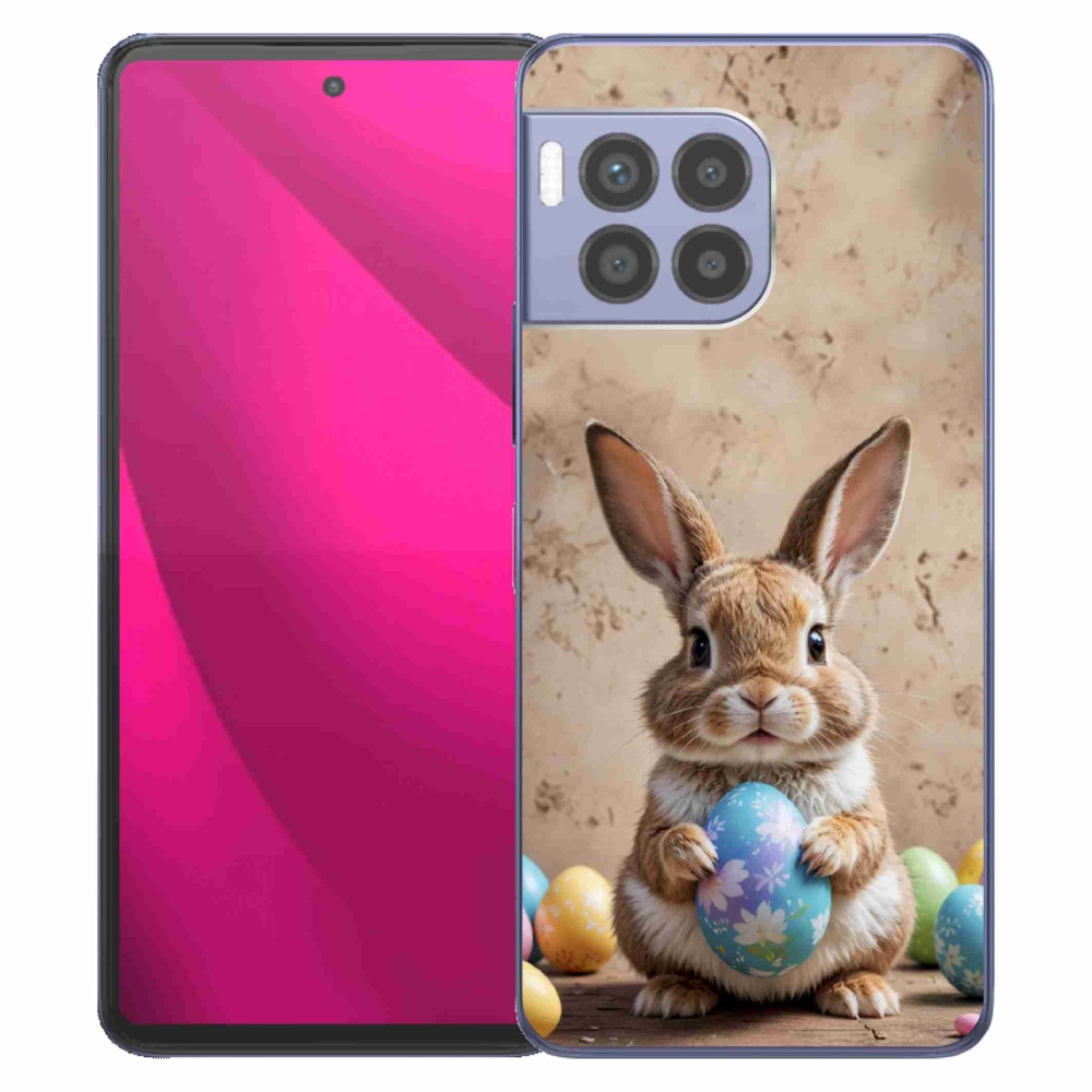 Gél borító mmCase a T phone 2 Pro készülékhez - Húsvéti nyuszi