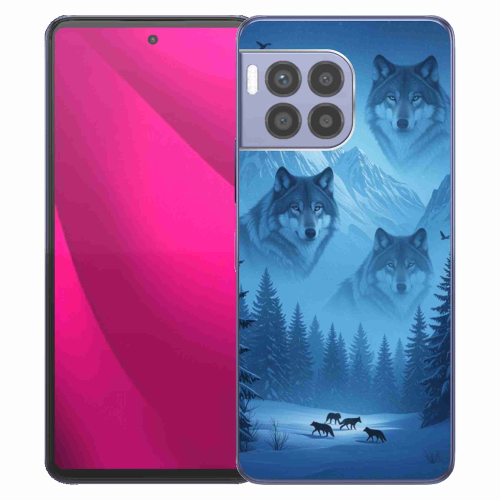 Gél védőburkolat mmCase a T phone 2 Pro készülékhez - farkas csomag