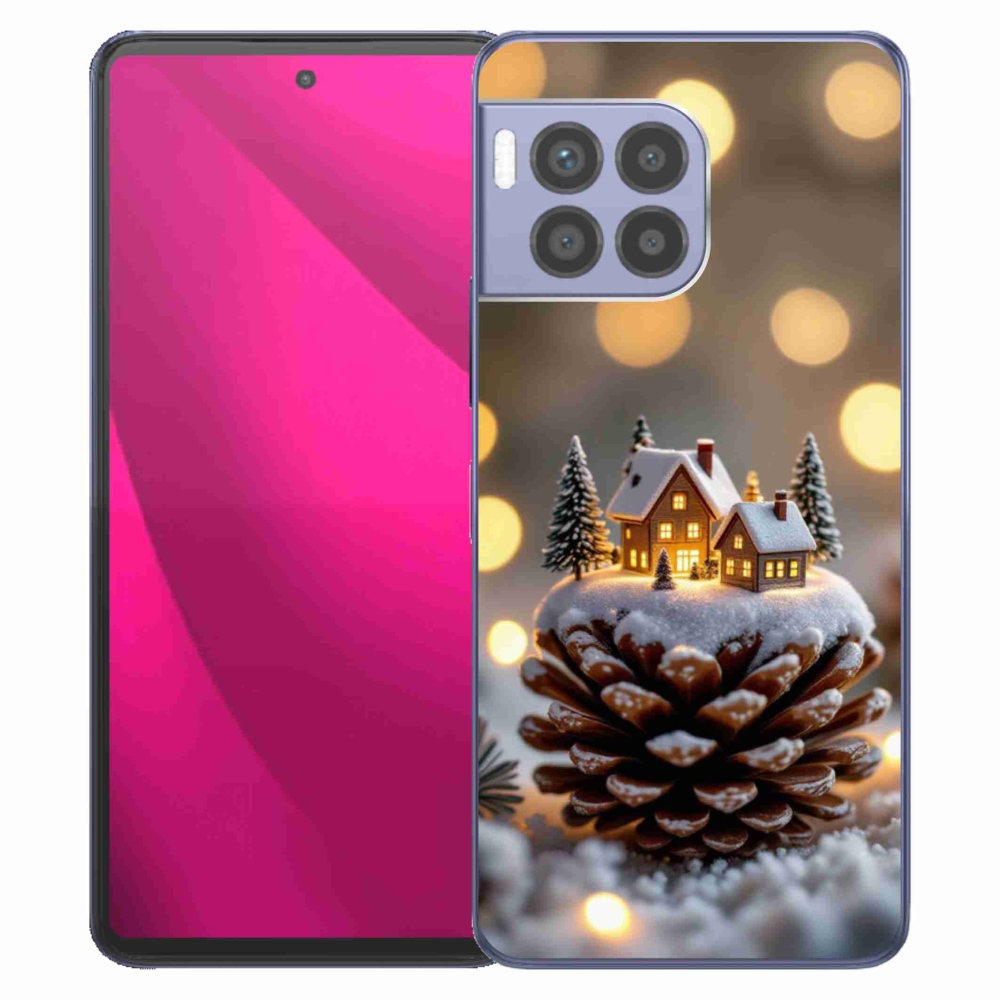Gél borító mmCase a T phone 2 Pro készülékhez - téli falu