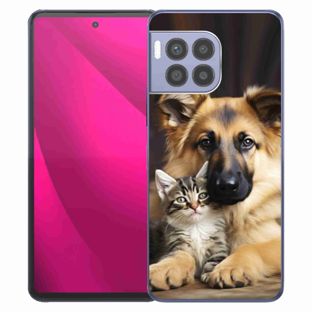 Zselés borító mmCase a T phone 2 Pro készülékhez - állatbarátság