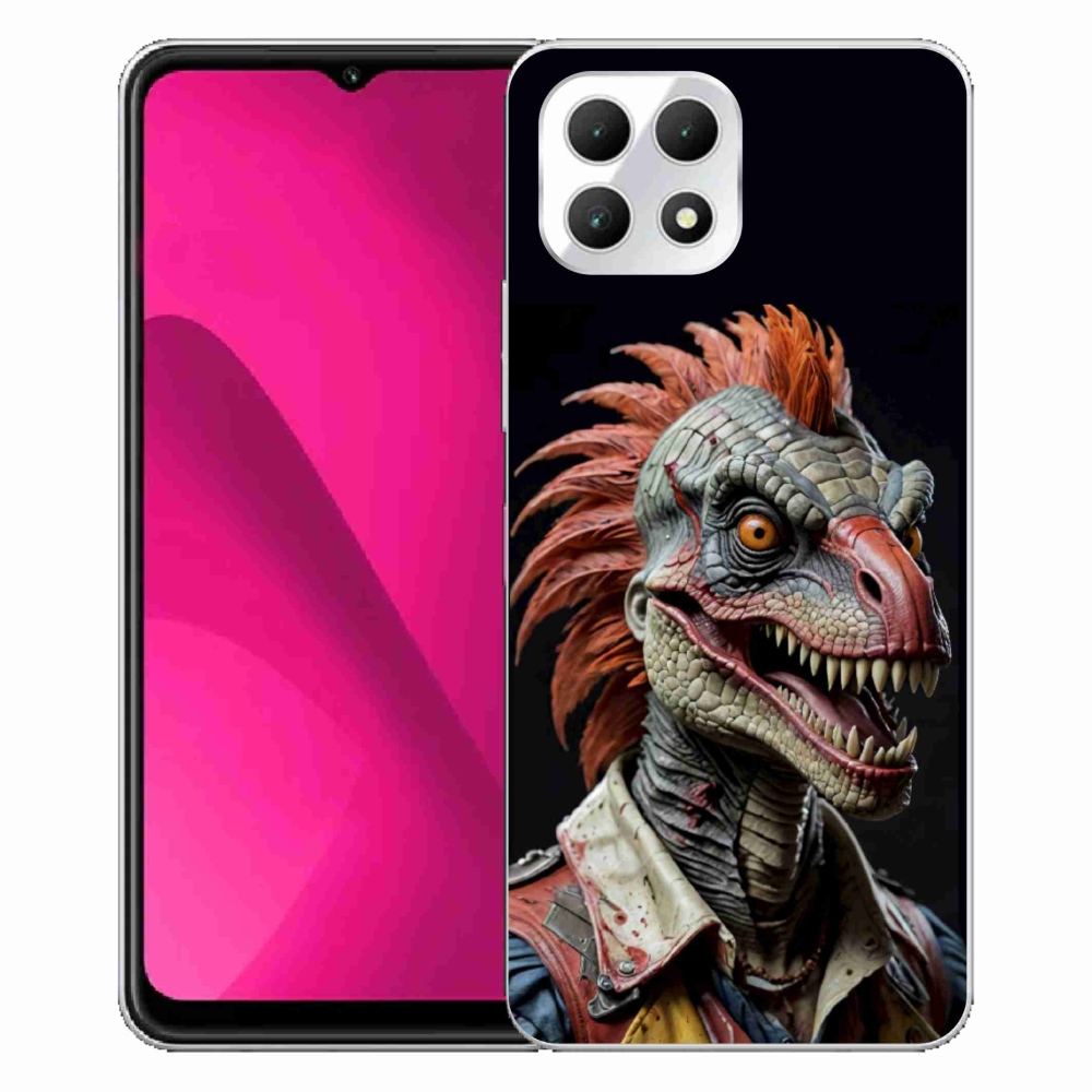 Gél borító mmCase a T phone 2 - punk dinoszauruszhoz