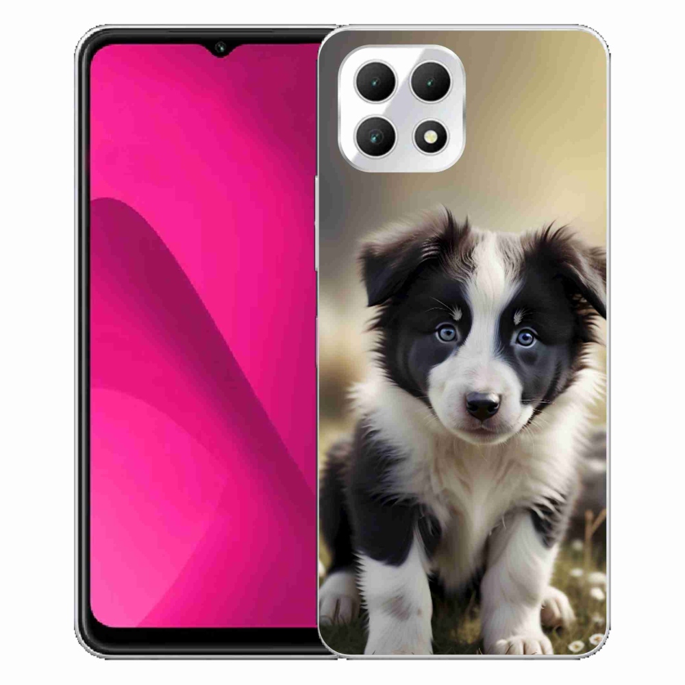 Gél borító mmCase a T phone 2 készülékhez - aranyos border collie