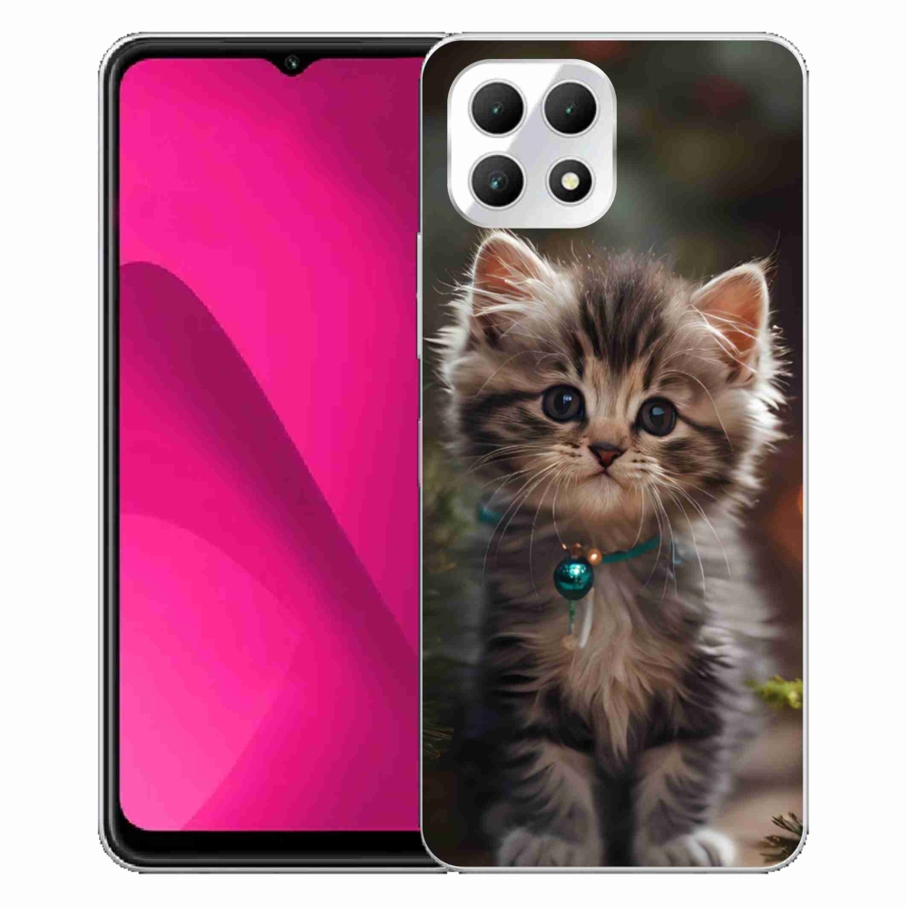 Gél borító mmCase a T phone 2 készülékhez - aranyos cica 11