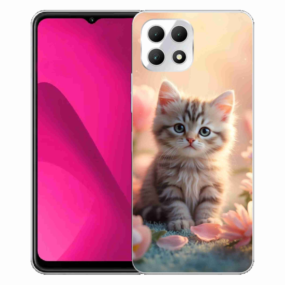 Gél borító mmCase a T phone 2 - aranyos cica 8