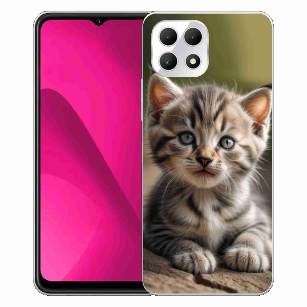 Gél borító mmCase a T phone 2 - aranyos cica 9