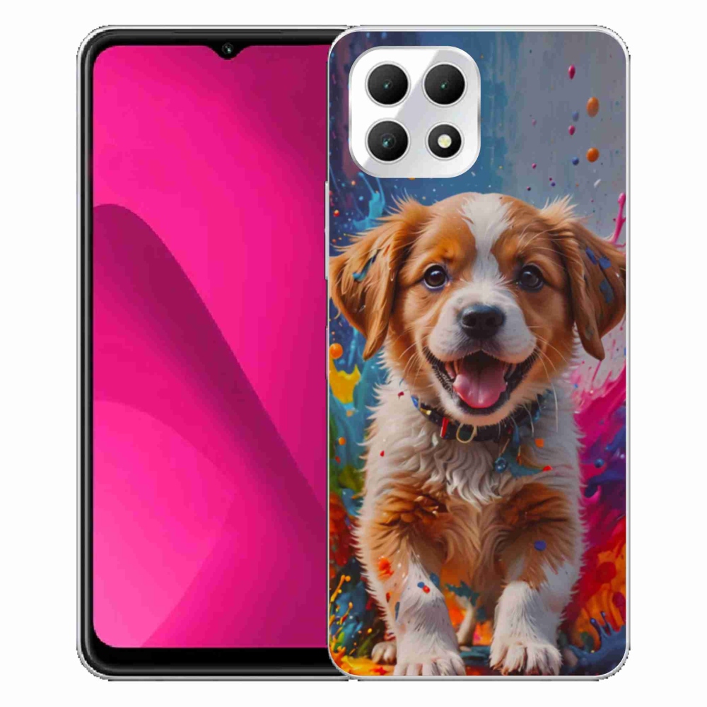Gél borító mmCase a T phone 2 - aranyos kiskutya 3