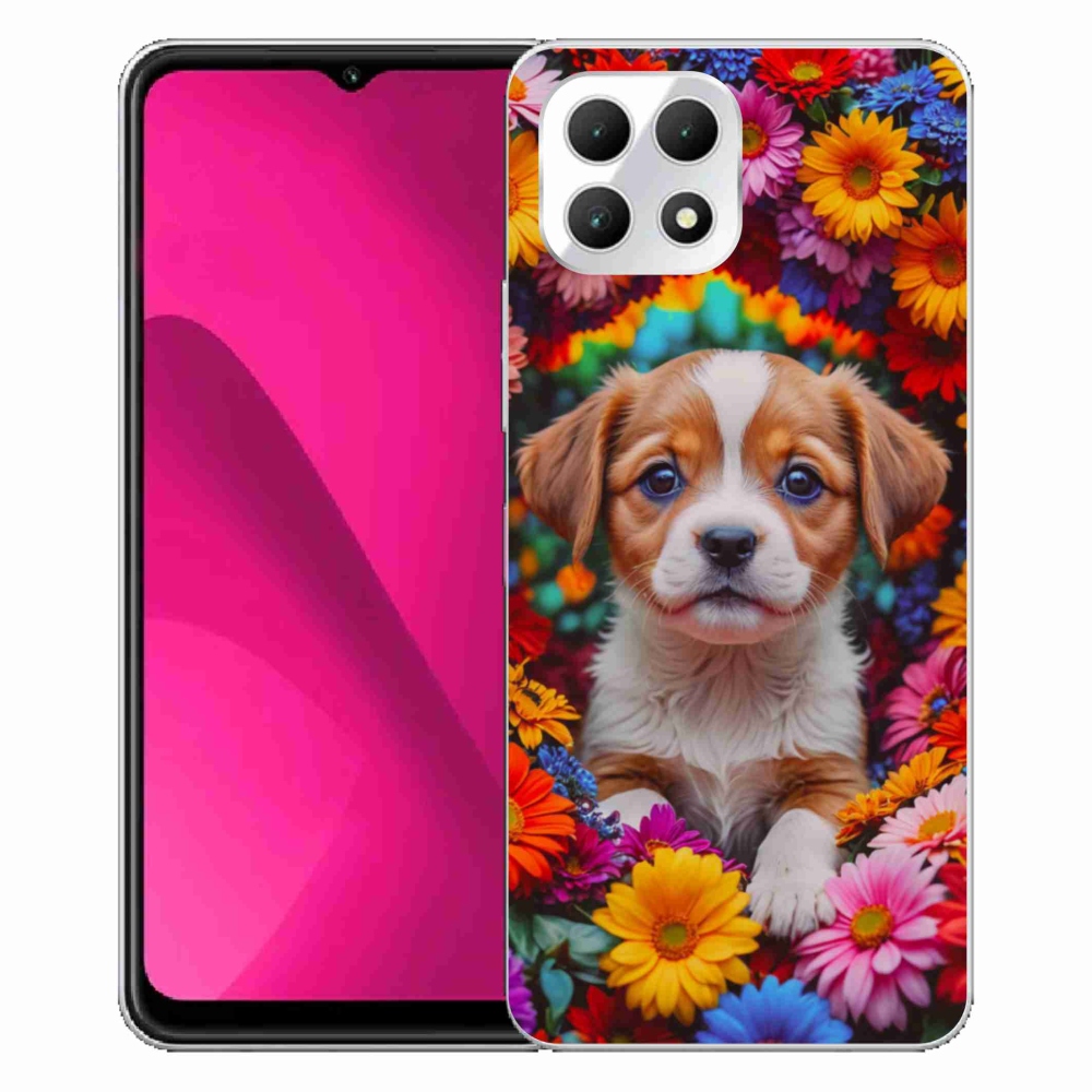 Gél borító mmCase a T phone 2 - aranyos kiskutya számára