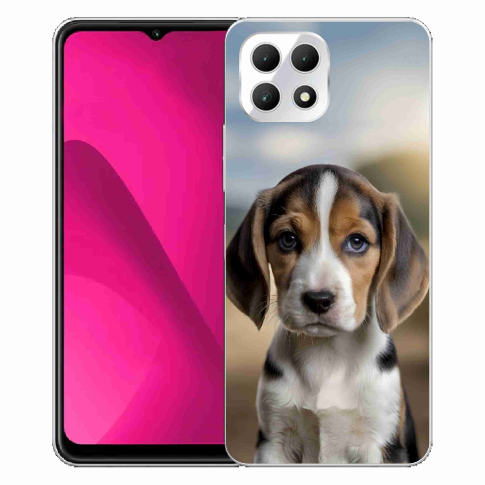 Gél borító mmCase a T phone 2 készülékhez - aranyos beagle