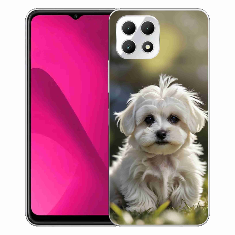 Gél borító mmCase a T phone 2 készülékhez - aranyos máltai kutya