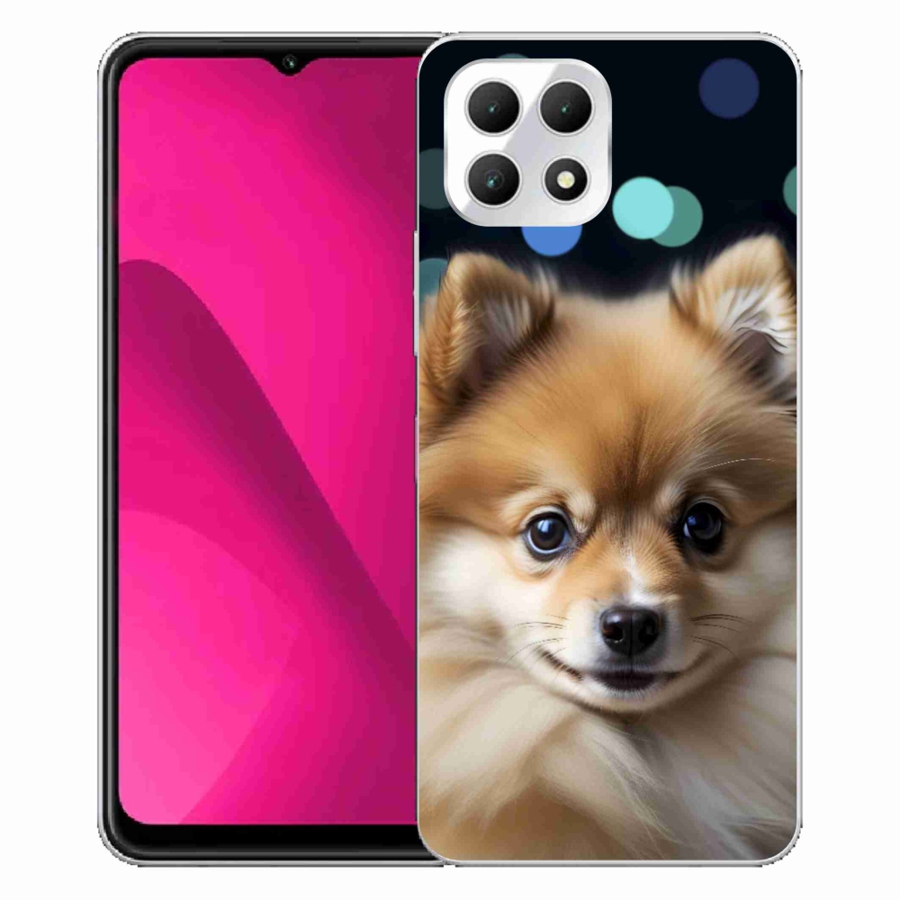 Gél borító mmCase a T phone 2 készülékhez - aranyos pomerániai kutya