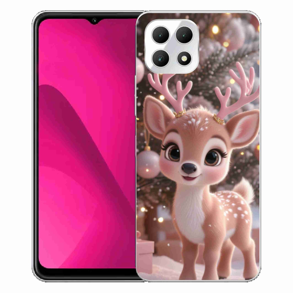 Gél borító mmCase a T phone 2 készülékhez - aranyos rénszarvas