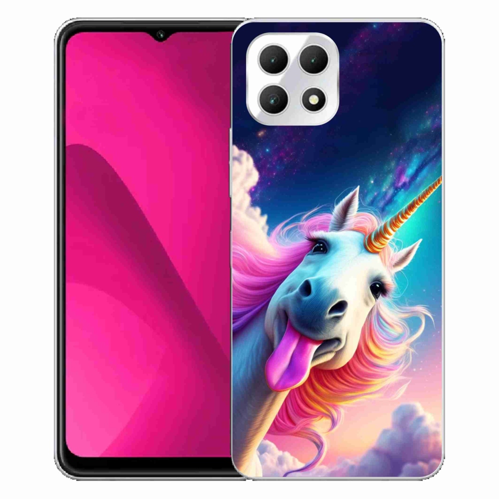 Gél borító mmCase a T phone 2 készülékhez - őrült egyszarvú