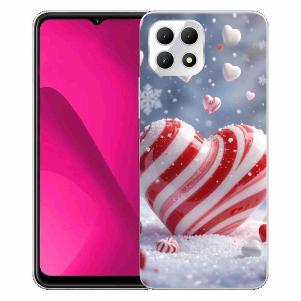 Gél borító mmCase a T phone 2 készülékhez - édes szívecske