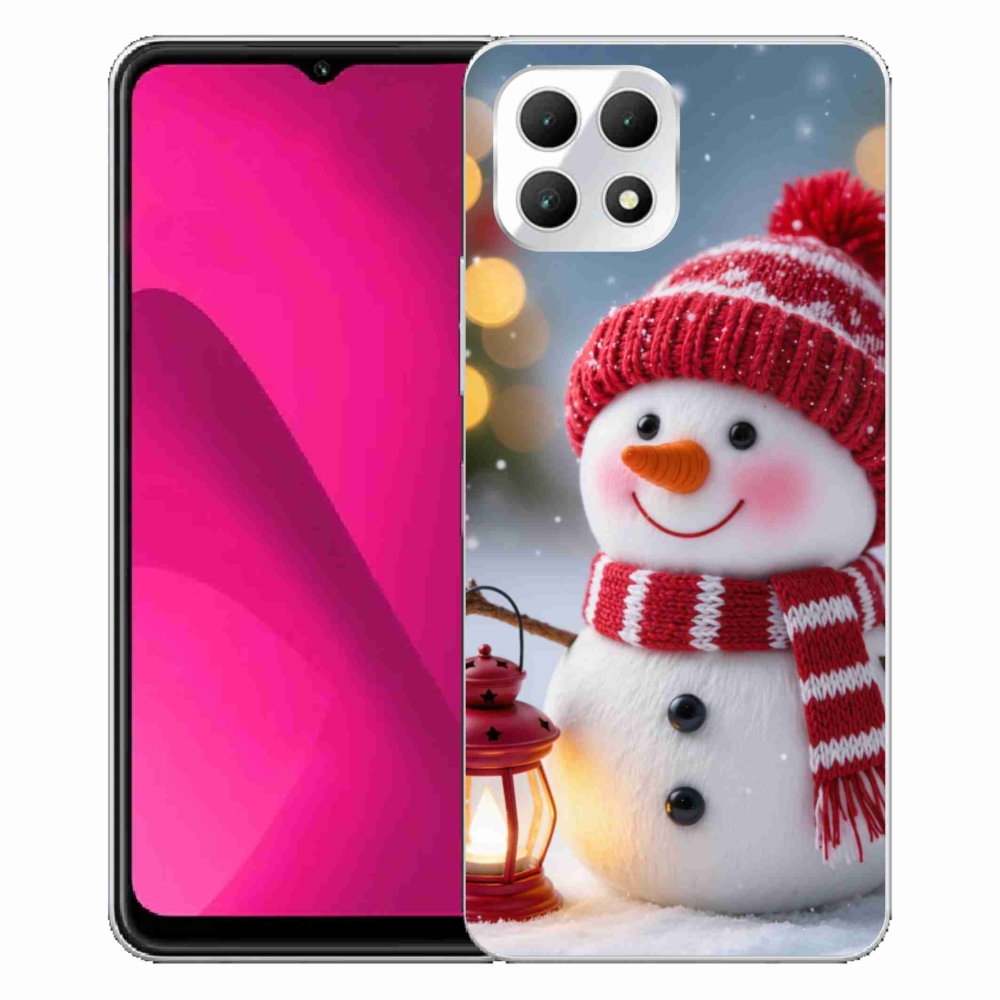Gél borító mmCase a T phone 2 készülékhez - hóember 2