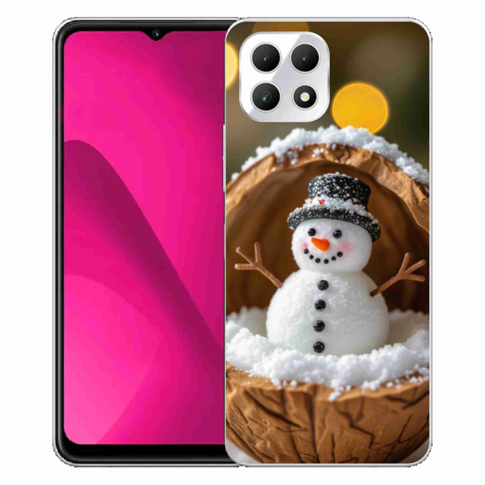 Gél borító mmCase a T phone 2 - hóember 4