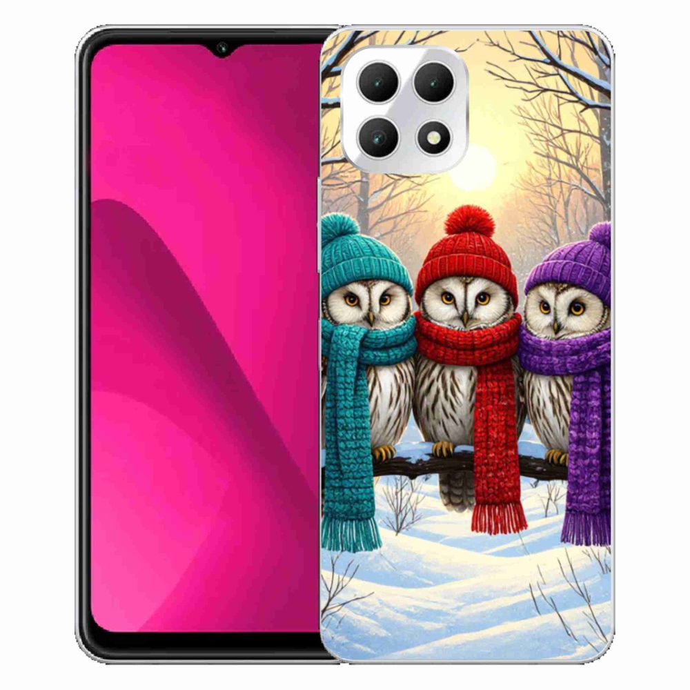Gél borító mmCase a T phone 2 készülékhez - bagoly barátok
