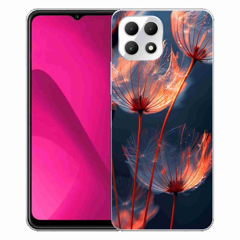 Zselés borító mmCase a T phone 2 készülékhez - világító pehely