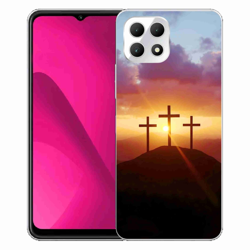 Zselés borító mmCase a T phone 2 - három keresztek