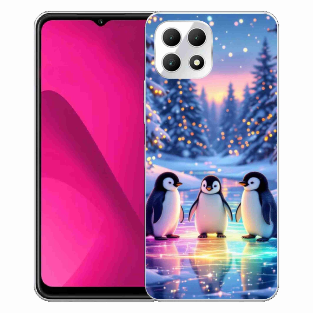 Gél borító mmCase a T phone 2 készülékhez - pingvinek