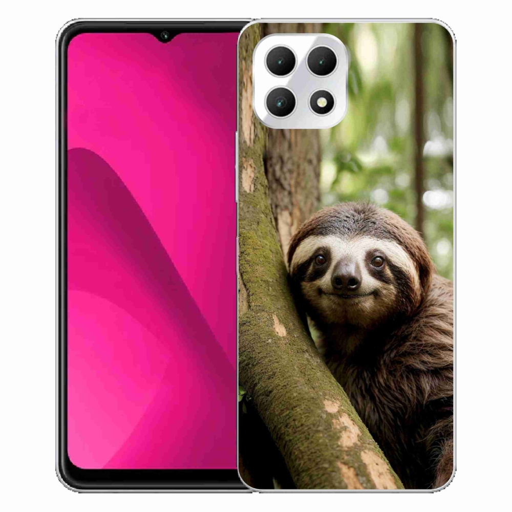 Gél borító mmCase a T phone 2 készülékhez - mosolygó lajhár