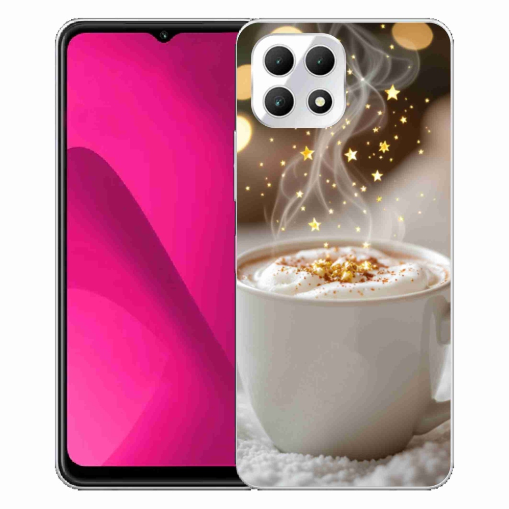 Gél borító mmCase a T phone 2 - karácsonyi forró italhoz