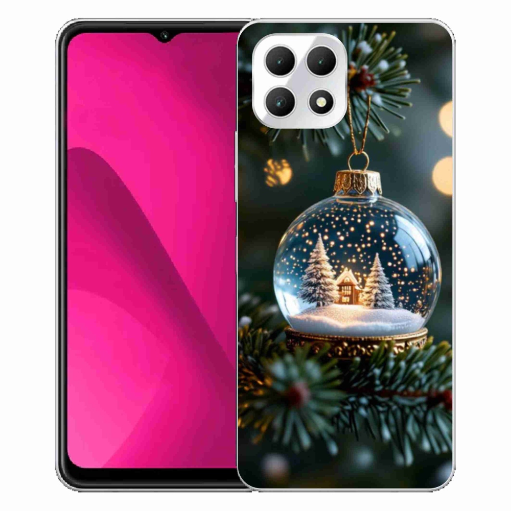 Gél borító mmCase a T phone 2 - karácsonyi gömb 2