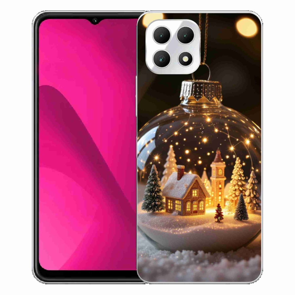 Gél borító mmCase a T phone 2 - karácsonyi gömb 3