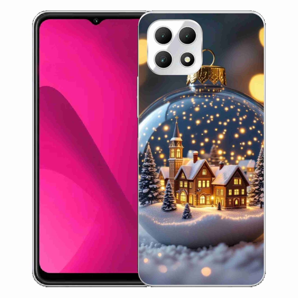Gél borító mmCase a T phone 2 - karácsonyi gömb 4