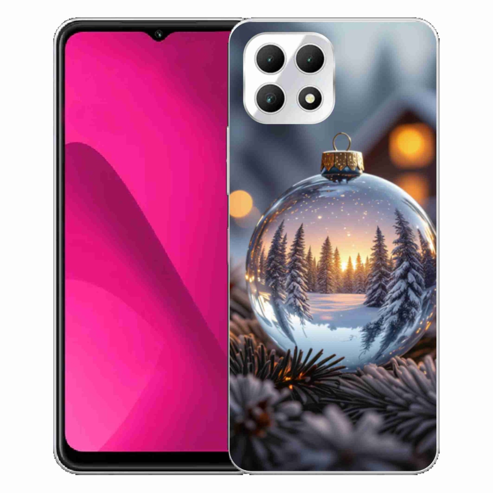 Gél borító mmCase a T phone 2 - karácsonyi dekorációhoz