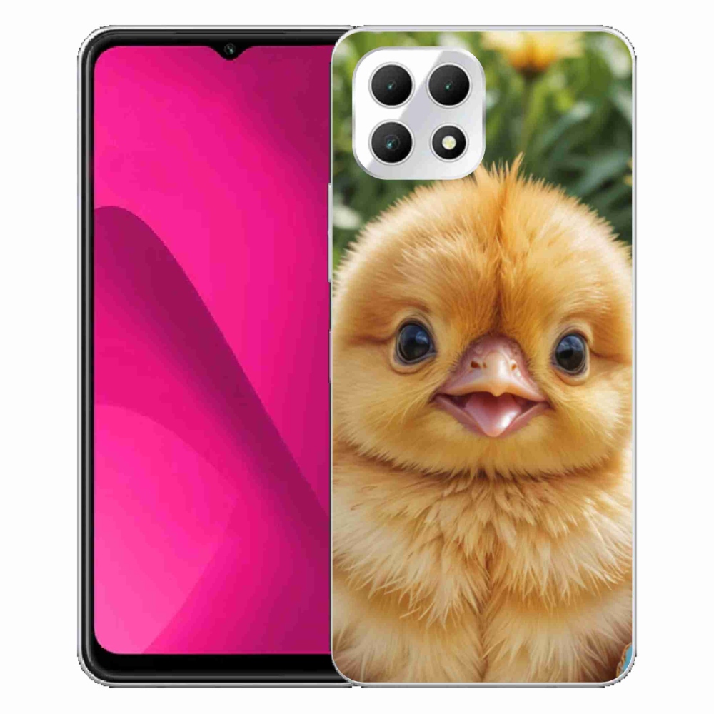 Gél borító mmCase a T phone 2 - happy chick számára