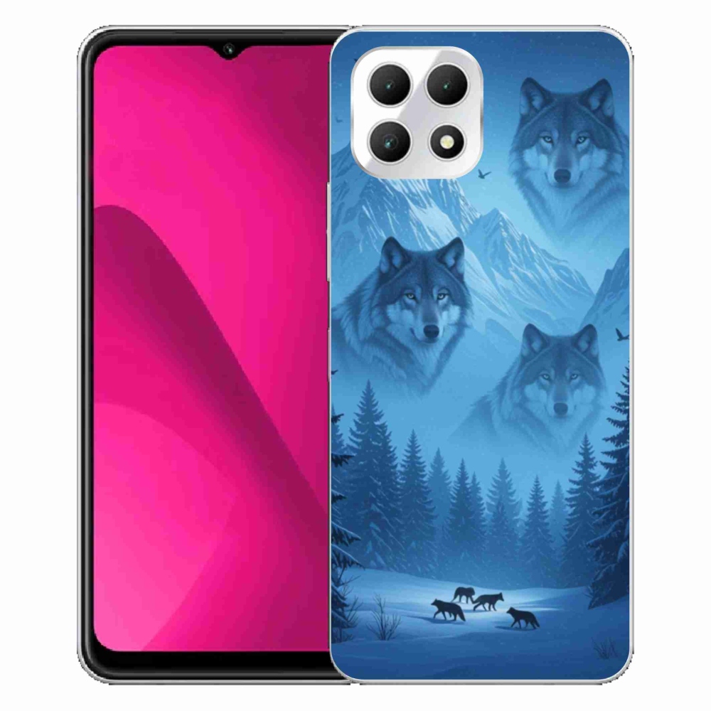 Zselés borítás mmCase a T phone 2 készülékhez - farkas csomag